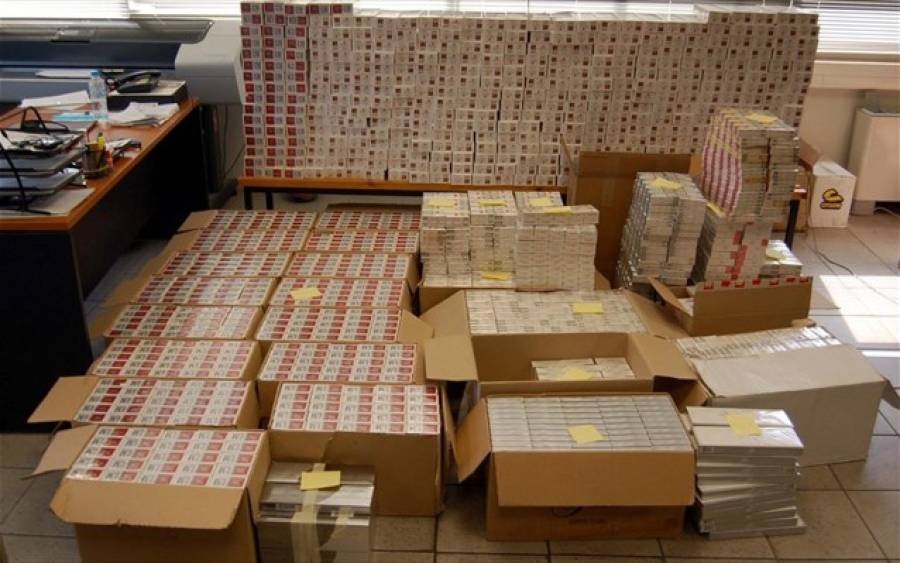 Νέο πλήγμα κατά του λαθρεμπορίου τσιγάρων από το ΣΔΟΕ