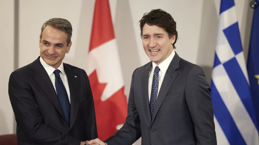 Συνάντηση Μητσοτάκη - Trudeau:  Στο επίκεντρο επενδύσεις και εμπορική συνεργασία  - Συμφωνία απόκτησης 7 νέων πυροσβεστικών αεροσκαφών