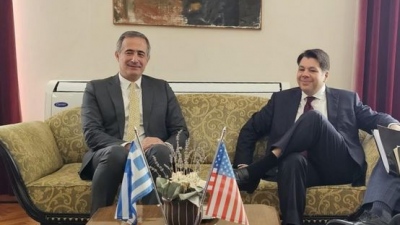 Συνάντηση Κωνσταντινίδη με τον Πρέσβη των ΗΠΑ στην Ελλάδα - Στο επίκεντρο διμερείς σχέσεις και επενδύσεις
