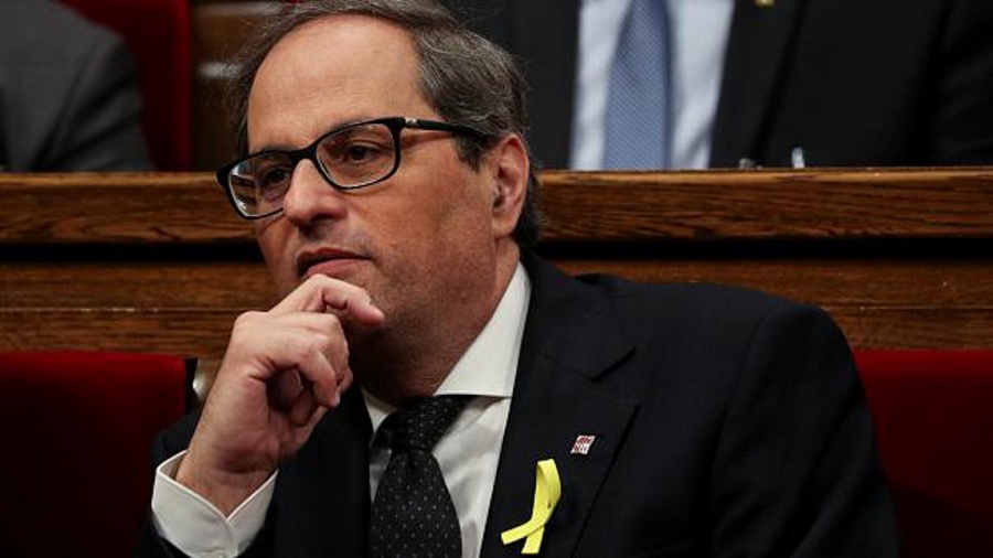 Ισπανία: Έχασε τη βουλευτική ιδιότητα του ο Πρόεδρος της Καταλονίας Quim Torra