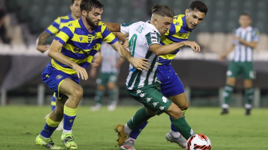 Παναθηναϊκός- Αστέρας Τρίπολης 1-1: «Τσακωμένος» με τη νίκη (και) στο ντεμπούτο του Λούντκβιστ!