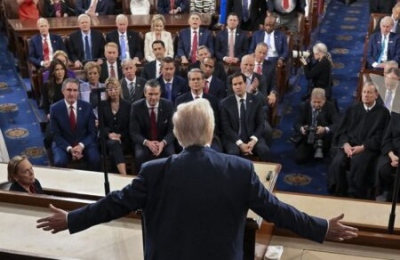 Με συντριπτική τηλεθέαση και αποδοχή το διάγγελμα του Προέδρου Trump προς το Έθνος