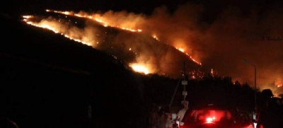 Κεφαλονιά: Εκκενώθηκαν σπίτια στο χωριό Ζόλα