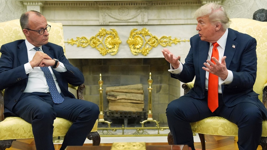 Συνάντηση Trump - Merz για Ουκρανία - Ρωσία: Σαν δύο παιδιά που τσακώνονται στο πάρκο