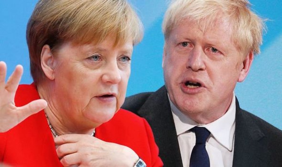 Σύντομα η συνάντηση Merkel - Johnson - Το άτακτο Brexit δεν συμφέρει κανέναν διαμηνύει το Βερολίνο