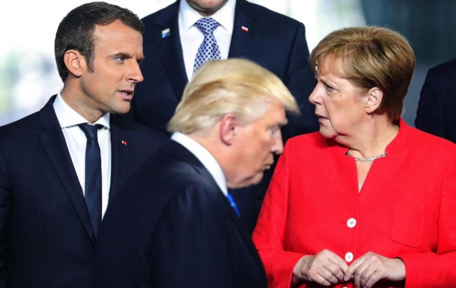 O Trump διχάζει την Ευρώπη - Επισφαλής η σχέση Merkel - Macron - Γιατί οι Γερμανοί θέλουν να ελέγξουν την ΕΚΤ