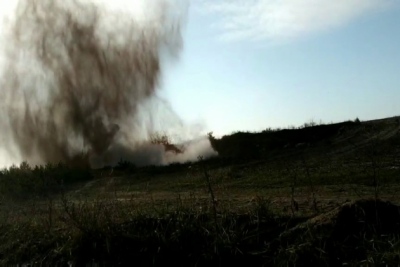 Νέα έκρηξη στις θέσεις των ουκρανικών ενόπλων δυνάμεων - Ο στρατός ανατινάχθηκε από δικό του, σκουριασμένο βλήμα