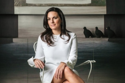 Η προκλητική Όλγα Κεφαλογιάννη πειράχτηκε για τα γκράφιτι «Free Palestine» - Ήμαρτον…