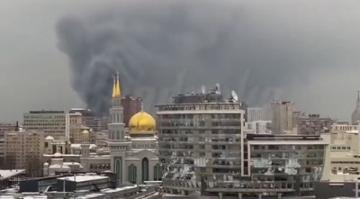 Ρωσία: Μεγάλη έκρηξη συγκλόνισε το κέντρο της Μόσχας - Στις φλόγες κτίριο αποθήκης
