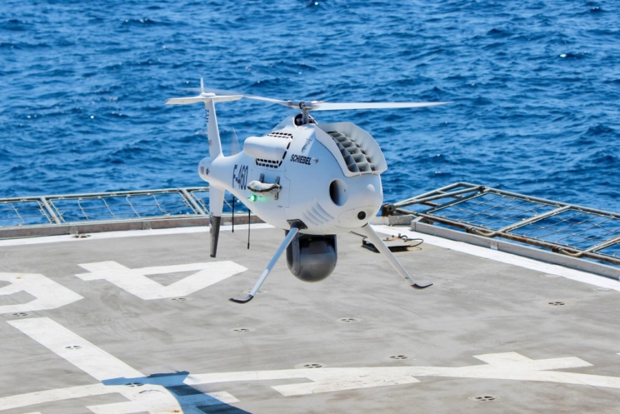Σε νέα εποχή το Πολεμικό Ναυτικό - Επιτυχημένες οι πρώτες δοκιμές των drones Camcopter S-100 για τις ελληνικές φρεγάτες Belharra