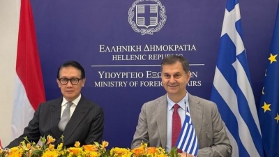 Η ενίσχυση των διμερών οικονομικών σχέσεων στο επίκεντρο της συνάντησης του Θεοχάρη με τον Υφυπουργό Εξωτερικών της Ινδονησίας