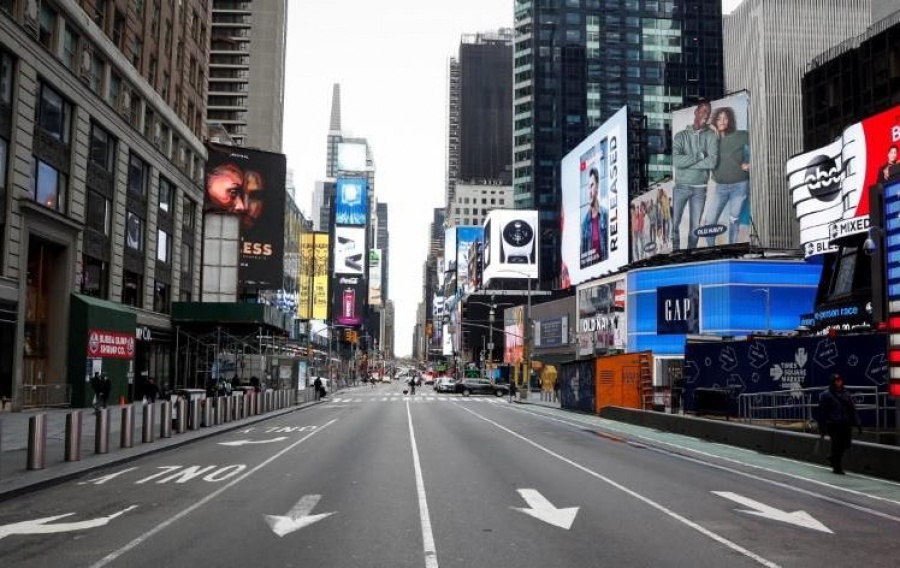 ΗΠΑ: Η Νέα Υόρκη παρατείνει την καραντίνα έως τις 15/5