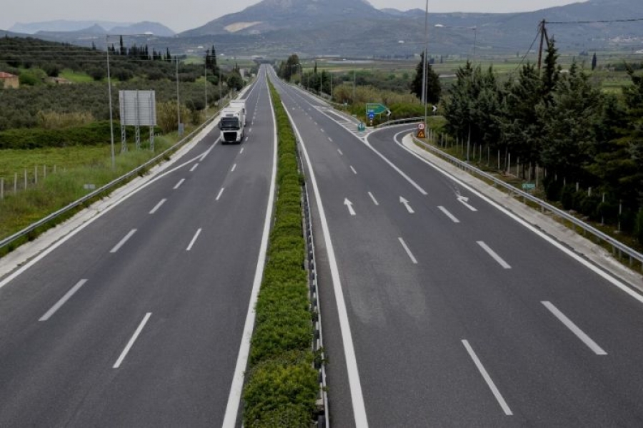 Κανονικά η κίνηση των οχημάτων στον αυτοκινητόδρομο Κόρινθος – Τρίπολη – Καλαμάτα