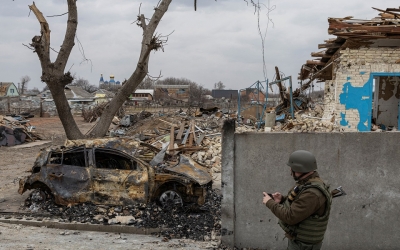 Σκληρές μάχες και βαριές απώλειες για τους Ουκρανούς στο Donetsk