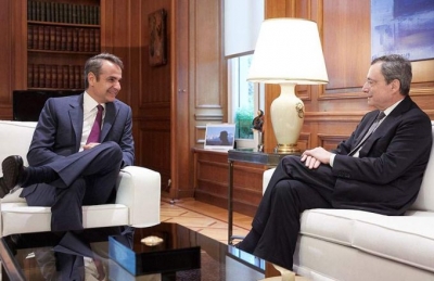 Συνάντηση με τον Draghi θα έχει στη Ρώμη ο Μητσοτάκης
