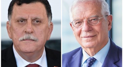 Borrell - Sarraj συζήτησαν στη Λιβύη για την πρόοδο του διαλόγου και της πολιτικής λύσης της σύγκρουσης