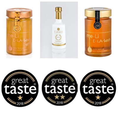 Τετράστερη η E-LA-WON  στα Great Taste του Λονδίνου