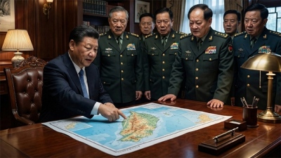 Something terrifying is brewing in China: Xi purges military leadership, invasion scenarios for Taiwan in 10 months – CIA involvement