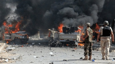 Λιβύη: Τουλάχιστον 22 νεκροί από διπλή επίθεση με παγιδευμένα αυτοκίνητα στη Βεγγάζη