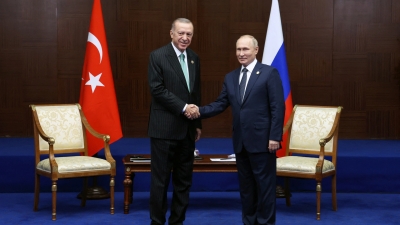 O Erdogan «διαφημίζει» στο AKP τη συμφωνία με Putin για το ενεργειακό hub - «Η Ευρώπη ψάχνει φυσικό αέριο»