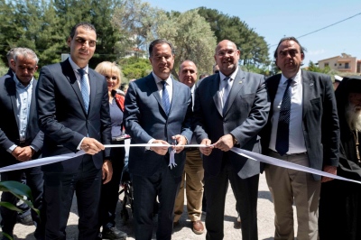 Πραγματοποίηση εγκαινίων του νέου κτιρίου του Παραρτήματος του ΕΚΑΒ Μυτιλήνης