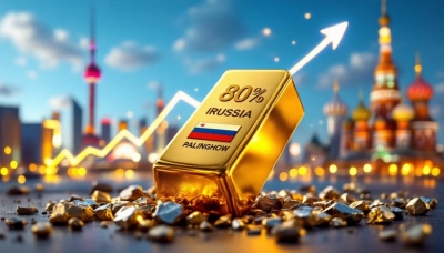 The new powerful weapon of Russia and China that frightens the West: Gold set to reach $6,000