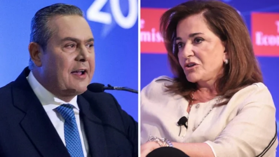 Η Ντόρα Μπακογιάννη κέρδισε προσφυγή κατά Καμμένου στο Ευρωπαϊκό Δικαστήριο Ανθρωπίνων Δικαιωμάτων