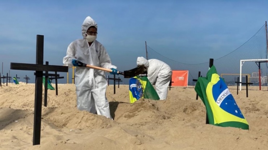 Βραζιλία: Πάνω από 80% το ποσοστό θνησιμότητας των διασωληνωμένων ασθενών με κορωνοϊό