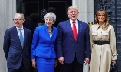 Δέσμευση Trump - May για μια μεγάλη εμπορική συμφωνία στη μετά - Brexit εποχή