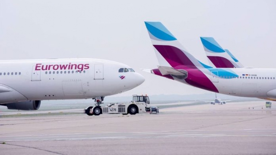 Eurowings: Επτά νέα δρομολόγια προς Ελλάδα