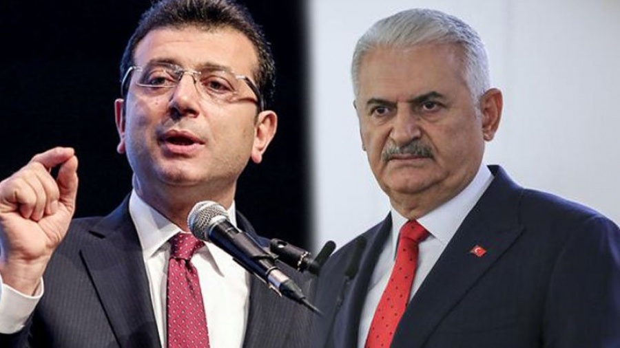 Κωνσταντινούπολη: Ο υποψήφιος του Erdogan, Yildirim, συνεχάρη τον νικητή των δημοτικών εκλογών Ekrem Imamoglu