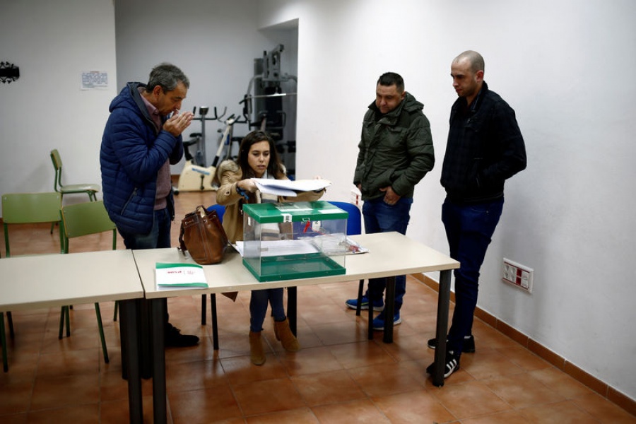 Εκλογές στην Ανδαλουσία: Νίκη των Σοσιαλιστών του Sanchez με 31% - Μεγάλο ποσοστό 10% για τους Εθνικιστές