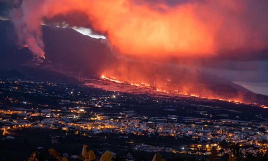 Ισπανία: Lockdown σε τρεις παραλιακές πόλεις στη Λα Πάλμα λόγω… λάβας