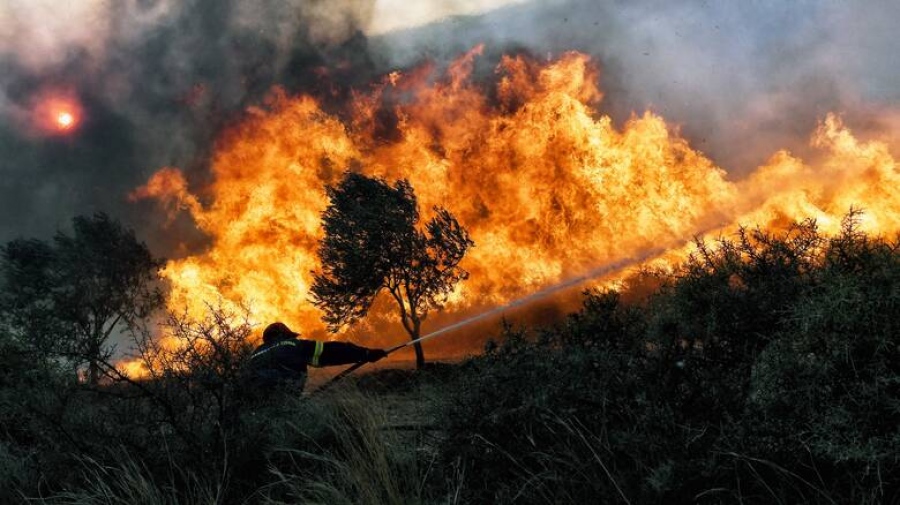 Η Ελλάδα στις φλόγες – Κομοτηνή: Μήνυμα του 112 για εκκένωση της Γρατινής