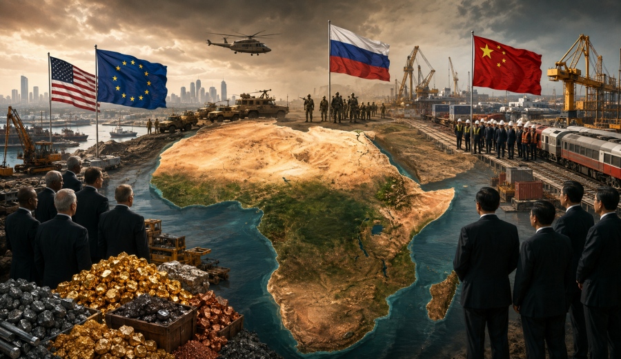 Η μεγάλη «εισβολή» στην Αφρική: Ρωσία, Κίνα και Δύση σε πόλεμο για ορυκτά, χρήμα και επιρροή