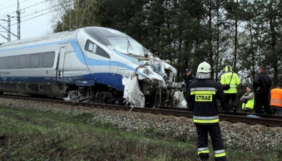 Σύγκρουση τρένων στην Πολωνία - Τουλάχιστον 28 τραυματίες