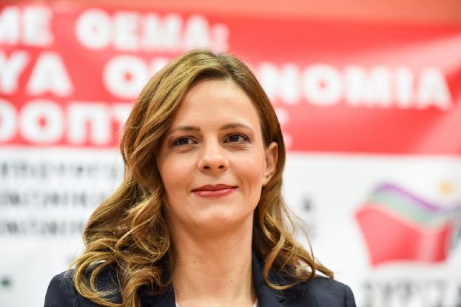 Αχτσιόγλου (ΣΥΡΙΖΑ): Ο Βρούτσης αντί για φτηνά επικοινωνιακά παιχνίδια, να κάτσει να δουλέψει