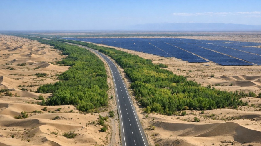 Η Κίνα πέτυχε το ακατόρθωτο - Κατάφερε να «πρασινίσει» την έρημο