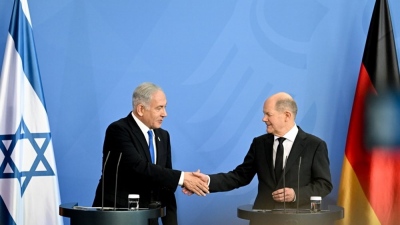 Scholz προς Netanyahu: Απαραίτητο να αποφευχθεί μια περιφερειακή κλιμάκωση στη Μέση Ανατολή
