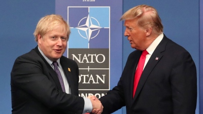Συνάντηση Trump - Johnson στις ΗΠΑ - Η Ουκρανία στην ατζέντα των συνομιλιών τους