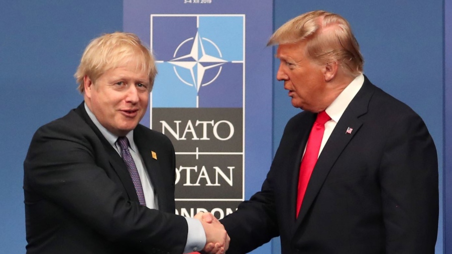 Συνάντηση Trump - Johnson στις ΗΠΑ - Η Ουκρανία στην ατζέντα των συνομιλιών τους