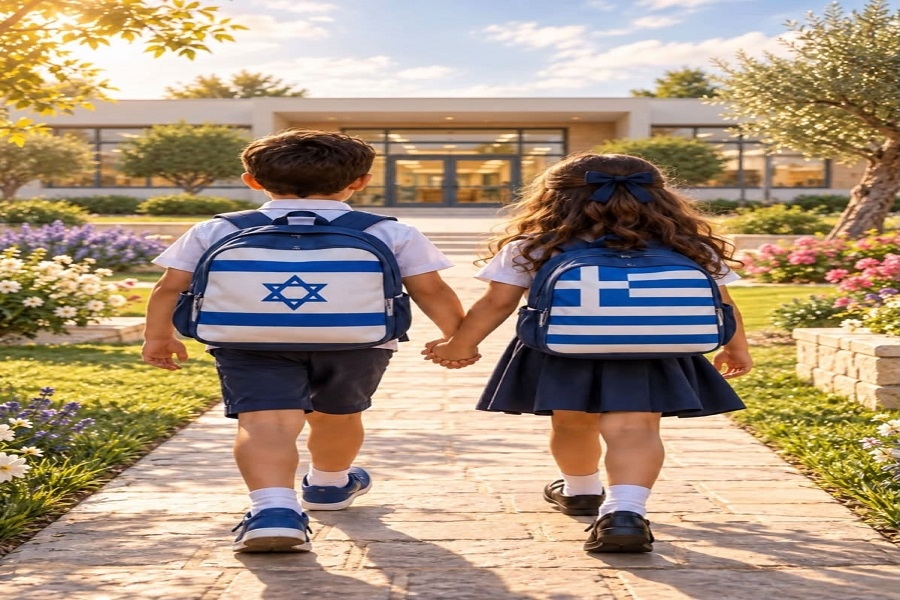 Έκπληξη από την Πρέσβη του Ισραήλ: Καλή σχολική χρονιά σε όλους τους μαθητές - Είστε παιδιά δύο αρχαίων λαών και πολιτισμών