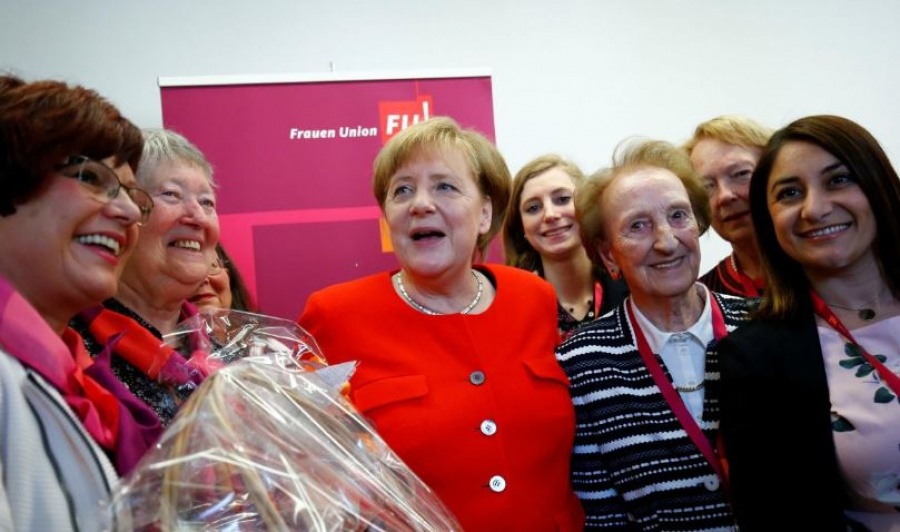 Merkel: Για να επιβιώσει το CDU θα πρέπει να ενισχυθεί η εκλογική του βάση με γυναίκες