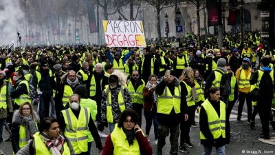 Πάνω από 84.000 κίτρινα γιλέκα διαδήλωσαν στη Γαλλία - Επεισόδια σημειώθηκαν στο Παρίσι