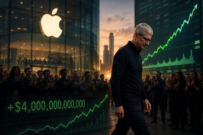 Τέλος ο Tim Cook από την Apple... Έκανε τους μετόχους κατά 4 τρισ. πλουσιότερους