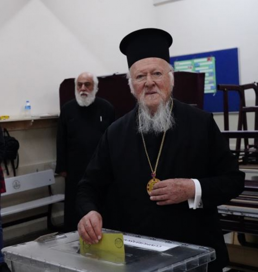 Τουρκία – Εκλογές 2023: Ψήφισε ο Οικουμενικός Πατριάρχης Βαρθολομαίος