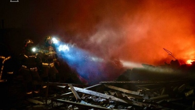 Διέλυσαν το Κίεβο με Iskander, Kalibr και με πάνω από drones - Στόχος η μονάδα ТЭЦ-6