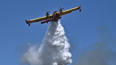 Εύβοια: Πυρκαγιά σε δασική έκταση στο Κόμιτο Καρύστου - Στην κατάσβεση και εναέρια μέσα