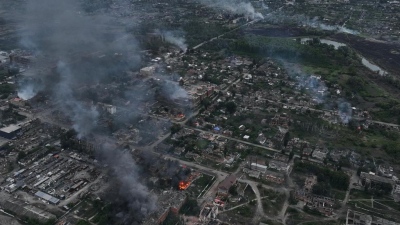Ρωσικά στρατεύματα ύψωσαν τη σημαία στο Vovchansk