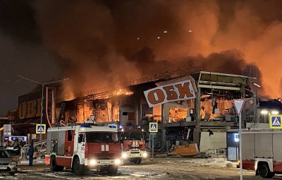 Ρωσία: Τεράστια πυρκαγιά σε εμπορικό κέντρο σε προάστιο της Μόσχας – Ένας νεκρός